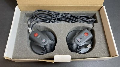 (2 pack) POLYCOM Expansion Microphones (2200-16155-001) for SoundStation2 - Image 1 of 3