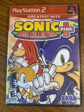 Sonic Mega Collection Plus video game - Sony PlayStation 2 PS2 w/ Case & Manual