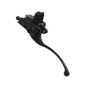 Black 7/8" 22mm Right Brake Master Cylinder For Honda Kawasaki Suzuki Yamaha CB - Picture 1 of 6