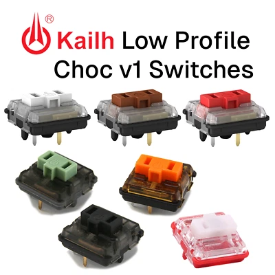 Kailh Choc v1 Switches (Brown, Red Pro, Sunset, Bokeh, Twilight, Nocturnal) - Bild 1 von 4