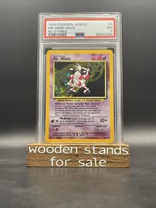 Pokemon Giungla 1999 MR. MIMO NO SYMBOL 6/64 PSA 7 - Foto 1 di 2
