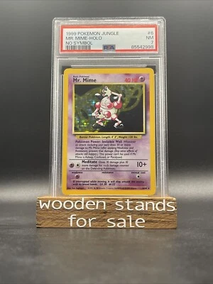 1999 Pokemon Jungle MR. MIME NO SYMBOL 6/64 PSA 7 - Image 1 of 2