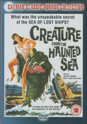 Creatures From The Haunted Sea DVD ANTONY CARBONE Free UK P&P Value Guaranteed - Image 1 of 4