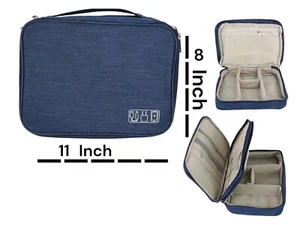 Reisetasche Organizer Ladegerät Aufbewahrung Elektronik Kamera Etui Kabel Zubehör - Bild 1 von 5