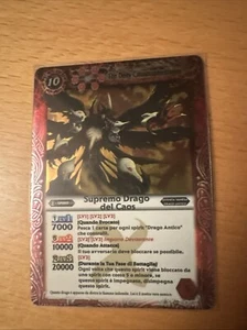 battle spirits The Deity Catastrophedragon / Supremo Drago Del Caos 1 Edizione - Foto 1 di 1