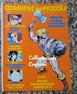Corriere dei piccoli n.22 1984-Masters Of The Universe- Hello Spank-Chobin - Imagen 1 de 6