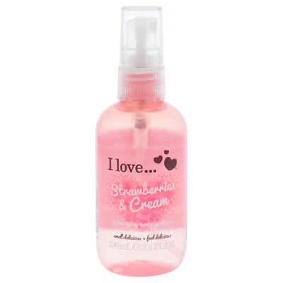 Refreshing Body Spritzer - Strawberries and Cream by I Love Cosmetics - 3.4 oz - Image 1 of 3