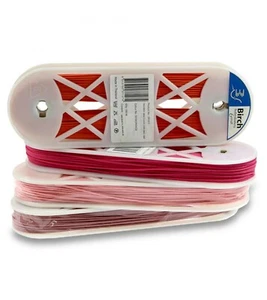 Birch ELASTIC Braided Cord Cable Round 100MT Bulk Discount Sewing - Mixed Colour - Picture 1 of 9