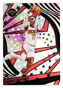 2021-22 Revolution Basketball set #88 Dennis Schroder - Astro Parallel - Rockets - Picture 1 of 2