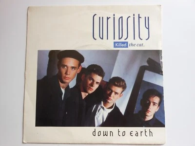 CURIOSITY KILLED THECAT Down to earth 7" vinyl Single 1986 Mercury CAT2 - Image 1 of 4