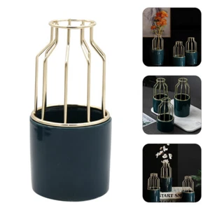 Chic Flower Vase Hydroponics Bottle Container Rustic Flower Pots - Picture 1 of 12