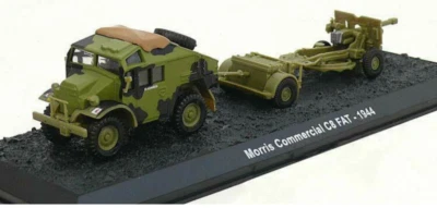 Morris Commercial C8 FAT + 25pdr howitzer 1:72  Amercom - Image 1 of 4