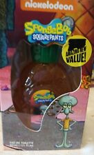 SpongeBob SquarePants Squidward 1.7oz / 50ml Eau De Toilette New In Box - SEALED