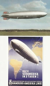 Reich 5 ZEPPELINPOSTKARTEN ANSCHAUEN TOP - Bild 1 von 6