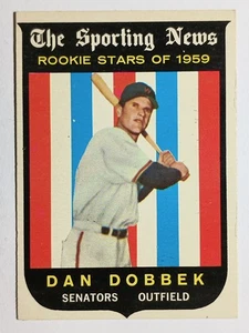 1959 Topps #124 Dan Dobbek RS RC (EX) - Bild 1 von 2