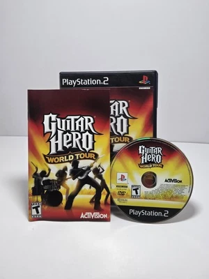 Guitar Hero World Tour PlayStation 2 PS2 Complete in Box Tested CIB - Image 1 of 4