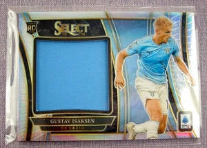 2023-24 Panini Select Serie A Gustav Isaksen JS-GI Jumbo Swatches RC - Picture 1 of 2