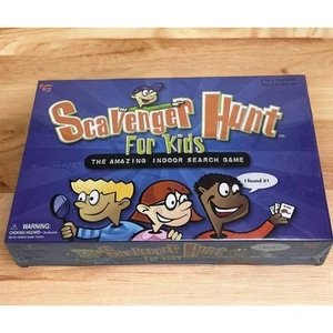 NEW Old Stock SCAVENGER HUNT Board Game FOR KIDS 2005 Indoor Search Sealed - Picture 1 of 4