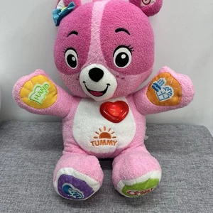 VTech Cora The Smart Cub Plush Bear Interactive Teach & Develop Pink Works READ - Picture 1 of 10