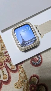 Apple Watch Series 6 (44mm) With 2 Real Diamond Covers - Zdjęcie 1 z 8