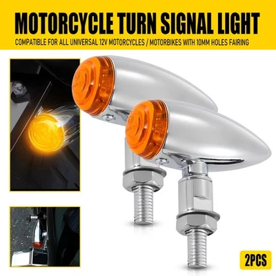 Luces de señal de giro para ámbar Suzuki Volusia Intruder VS 700 VL 750 800 1400 1500 Foto 1 de 4