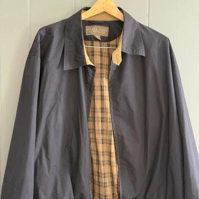 Timber Creek Wrangler plaid lined jacket XL navy 90s grandpacore vintage - Image 1 of 4