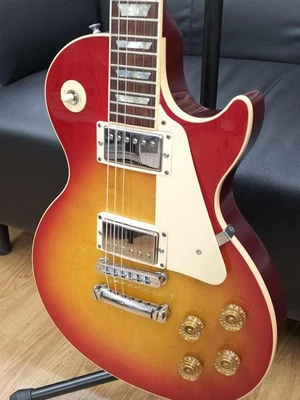 (Gibson) Les Paul Standard HB-L Pickup Cherry Sunburst USA 1990 Electric Guitar - Image 1 of 4