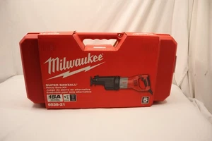 MILWAUKEE CORDED SUPER SAWZALL RECIPROCATING SAW KIT - NEW # 6538-21 - Picture 1 of 10