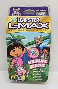 Leapfrog Leapster L-Max Dora The Explorer Wildlife Rescue Game New - Picture 1 of 3
