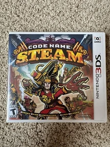CODE NAME STEAM FOR NINTENDO 3DS NEW SEALED - Picture 1 of 2