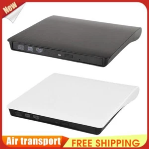 USB 3.0 SATA External DVD CD-ROM RW Player Optical Drives Enclosure Case UK - Afbeelding 1 van 14