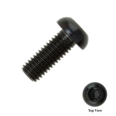 Sujetador de perno de disco de freno de titanio 1x negro delantero trasero para Ducati 1098 848 999 Foto 1 de 2