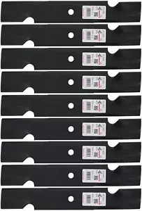 9 Rotary® Blades for Snapper ® 1-7043 2-9247 7017043 7075771 32" 64" Deck - Picture 1 of 7