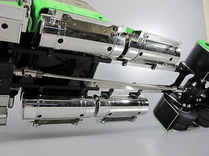 Extend Drive Shaft 14 inch Tamiya RC 1/14 King Knight Hauler Globeliner Cascadia - Picture 1 of 4