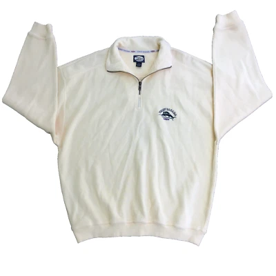 Tommy Bahama Hombres XL Amarillo Manga Larga Pullover Sudadera Suéter Tejido Foto 1 de 4