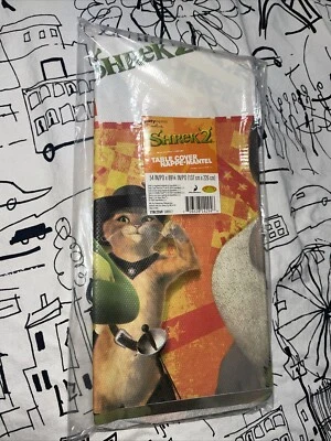 Shrek 2 Hallmark Party Express Plastic Table Cover 54" x 89-1/4" (WTF78) - Image 1 of 2