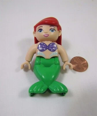 LEGO DUPLO Disney Princesa LA Sirenita ariel sirena Figura 2.75" Verde Foto 1 de 3