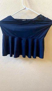 APT.9 OKAAE72M Black Swim Skirt Swimsuit Size M $79 #25 - Picture 1 of 4