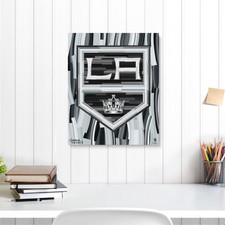 Los Angeles Kings 16" x 20" Gallery Wrapped Embellished Giclee - Charlie Turano
