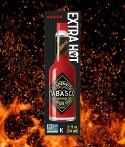 Tabasco Extra Hot Scorpion Pepper or Habanero Pepper Sauce 2 oz. - Picture 1 of 1