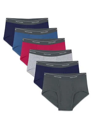 Fruit of the Loom Men's Assorted Fashion Mid-rise Briefs - Image 1 of 4