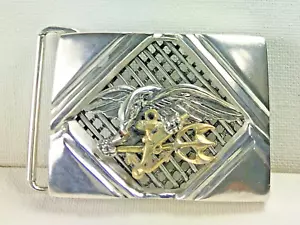Seal Team 6 Insignia sterling silver Gents Belt buckle - Picture 1 of 6
