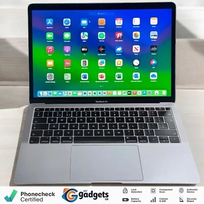 Apple MacBook Air 2018 A1932 13in i5 8GB 128GB SSD MS OFFICE WARRANTY (08RAN) - Image 1 of 4