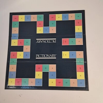 Vintage PICTIONARY 1985 FIRST EDITION Replacement board only - Image 1 of 4