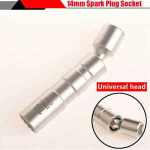 1Pcs 3/8" Drive 14mm Spark Plug Socket Wrench Removal Tool For Auto Car SUV
