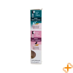 NAILNER TREAT&COLOUR Remedy For Fungal Infection Breathable Nail Polish 2x5 ml - Picture 1 of 12