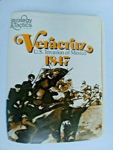 Strategy & Tactics #63 Veracruz - US Invasion of Mexico 1847 Unpunched 'NEW' - Picture 1 of 2