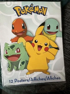 Pokémon Posters Poster Book Sealed - Picture 1 of 1
