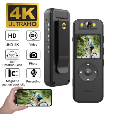 Ultra HD 4K Mini Camera WiFi Portable Small Digital Video Recorder - Photo 1/4
