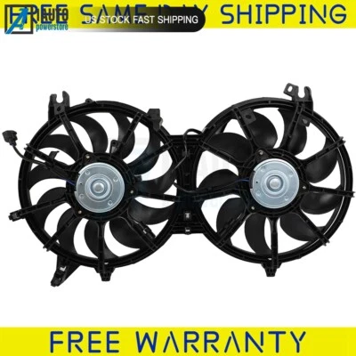 Cooling Fan Assembly For 2007-2019 INFINITI Q70L QX50 G37 Nissan 370Z 3.5L 3.7L - Image 1 of 4